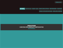 Tablet Screenshot of drehstrom.at